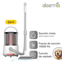 DEERMA - Aspiradora de Tanque Polvo y Agua TJ200