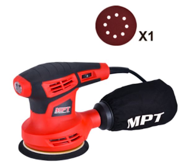 LIJADORA ROTO ORBITAL 320W 5" PROFESIONAL MPT TOOLS