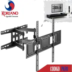 KOREANO SEGURIDAD E INNOVACION - Rack Móvil para TV 37 a 82 pulgadas – PK90
