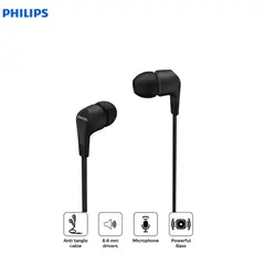 PHILIPS - Audífono con Micrófono TAE1105BL Negro