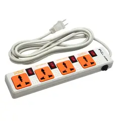 FULL MAX - Supresor de picos 4 salidas interruptores independientes - FULLMAX