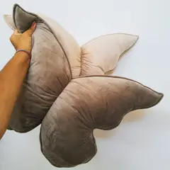 GENERICO - Cojín Mariposa de Terciopelo