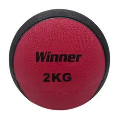 WINNER - PELOTA MEDICINAL 2KG - ROJO