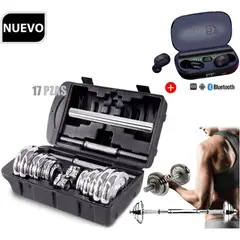GETHEX - Audífonos JS2 Set de Pesas 20kg