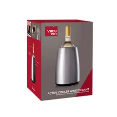 VACU VIN - Cubitera Enfriadora de Vino Acero Elegante