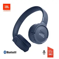 JBL - Audifonos Bluetooth 5.3 Pure Bass Sound Tune 520BT Azul