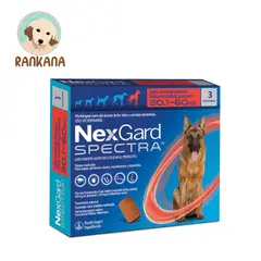 NEXGARD - Antipulgas Spectra Perros 30.1-60Kg X3 Tabletas