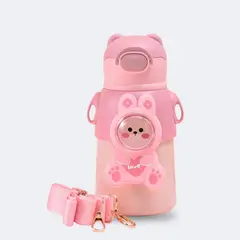 GENERICO - Termo para niños de Acero Inoxidable - Rosa