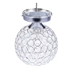 HOME NEAT - Home-neat moderna lámpara de techo cristal con sombra hierro ø15cm