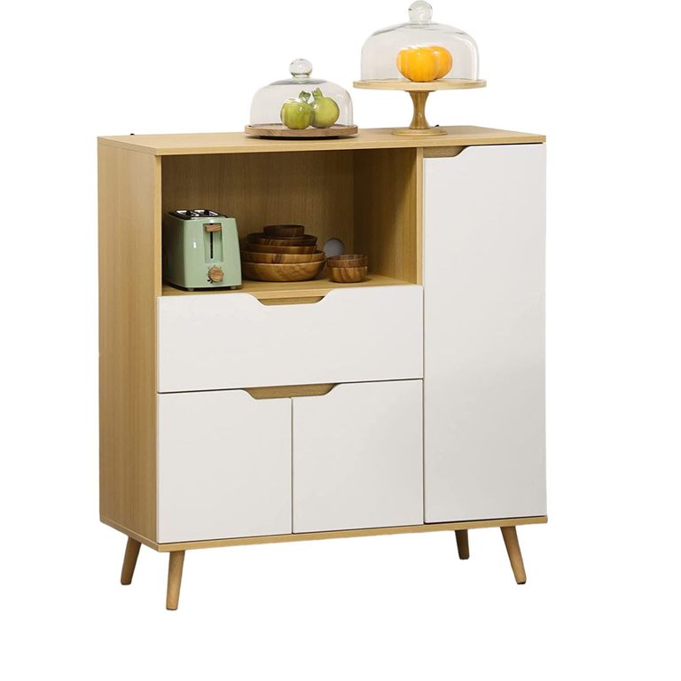 Aparador Bonwa Blanco Roble DIBA Muebles