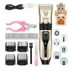 GENERICO - Kit Cortador Pelo Mascotas Inalambrico