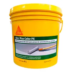 SIKA - Recubrimiento acrílico Piso Color PE gris x 4lt