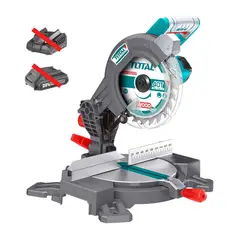 TOTAL TOOLS - SIERRA INGLETADORA TOTAL 20V CORTADORA MADERA INDUSTRIAL