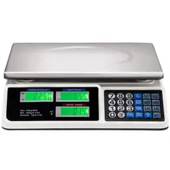GENERICO - Balanza Comercial Electrónica 40 Kg Báscula Digital de Tienda Negocio
