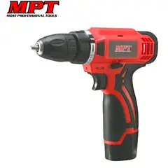 GENERICO - TALADRO ATORNILLADOR INALAMBRICO 10MM 12V MPT TOOLS