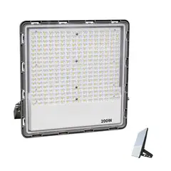 GENERICO - REFLECTORES LED 200W EXTERIORES JARDIN LUZ BLANCA CUBULL