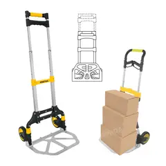PRETUL - CARRETA PLEGABLE CARGA 100KG RUEDAS CARRO CON RUEDAS
