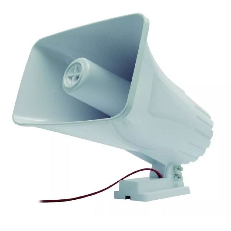 SIRENA 12VDC 30W Accesorio para Paneles alarmas cerco eléctrico