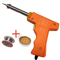GENERICO - Cautin Estaño 2m Pasta Flux Tipo maquina de Soldador 30-80Watts