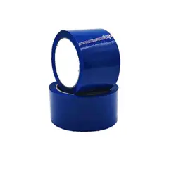 GENERICO - Cinta de embalaje de colores 200 Yardas - Azul / 1 Und.