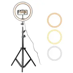 OEM - Kit Aro LED 26 cm + Trípode de 210cm Youtuber Tiktoker