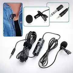 GENERICO - Micrófono Solapero Boya BYM1 celular condensador omnidireccional Cámar