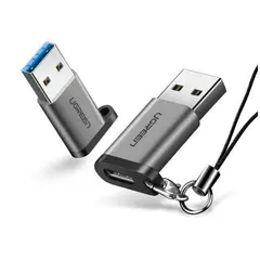 UGREEN - Adaptador Usb 3.0 Macho - Usb 3.1 Tipo C Hembra Aluminio PC