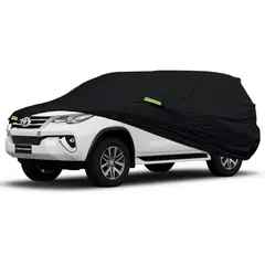 TECGO - PROTECTOR CUBIERTA FUNDA COBERTOR TIPO TOYOTA FORTUNER NEGRO