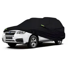 TECGO - PROTECTOR CUBIERTA FUNDA COBERTOR TIPO SUBARU FORESTER NEGRO