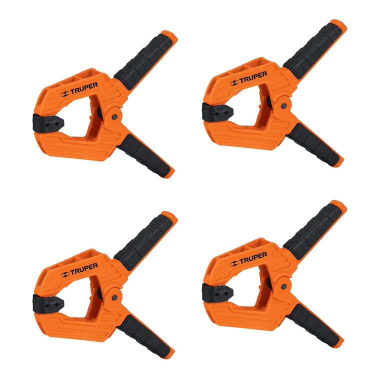 Combo Prensa de resorte de 4 pulgadas x 4 unidadesTruper