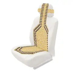 GENERICO - Respaldar Asiento Antitranspirante Madera Fresco Ventilado