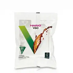 HARIO - Pack de 100 filtros para V60 1- 2 Tz Hario