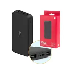 XIAOMI - REDMI POWER BANK 20000MAH CARGA RÁPIDA 18W NEGRO