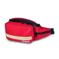 ELITE BAGS - Riñonera Botiquín de Primeros Auxilios Roja