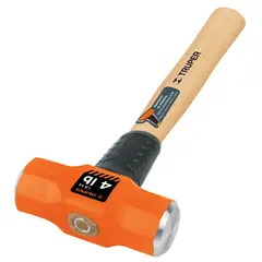 TRUPER - Comba de Acero 3 Lbs 16507 - Naranja / Marron
