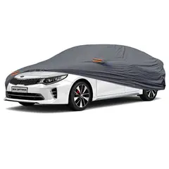 TECGO - PROTECTOR CUBIERTA FUNDA COBERTOR TIPO KIA OPTIMA SEDAN GRIS
