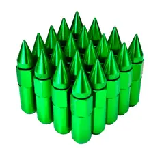 GENERICO - TUERCA PUNTA TUNING VERDE BLOX 1.5