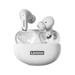 LENOVO - Audífonos con Bluetooth LP5 - Blanco