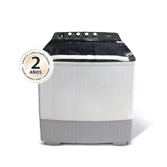 ROYAL - LAVADORA SEMIAUTOMATICA MODELO XP160-8006 DE 16KG - BLANCO