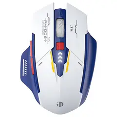 OVOTOUMI - Ratón de tres modos Mouse inalámbrico recargable INPHIC F9