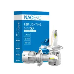 NAOEVO - Focos LED Serie S3 Base H3 9000LM