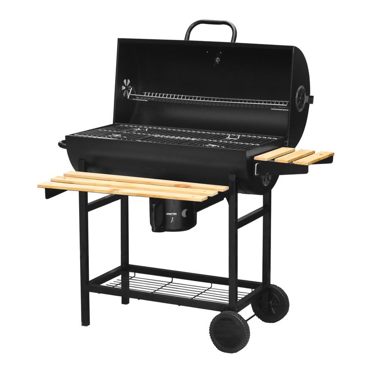 Parrilla Cilindrica Con Tapa Deluxe 400