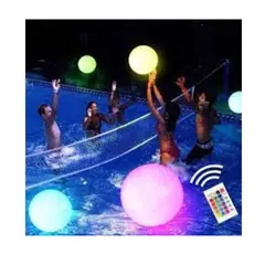GENERICO - Pelota led playera multicolor con control remoto