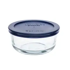 PYREX - Bowl Redondo 470ml con tapa plastica - Sku24115