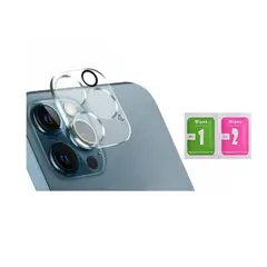 GENERICO - Vidrio Protector de Cámara para iPhone 11 Pro Max - Transparente