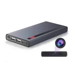 GENERICO - Batería Portátil Camara Espía de 8000 mAh, 4K Infrarrojo Wifi SW13