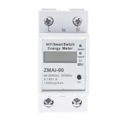GENERICO - Medidor de Energía Inteligente Tuya Interruptor WiFi 60A PST-ZMAi-90