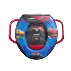 DISNEY - Asiento Adaptador de Inodoro con Asa Cars