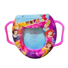 GENERICO - Asiento Adaptador para Baño con Asa Disney Princesas R
