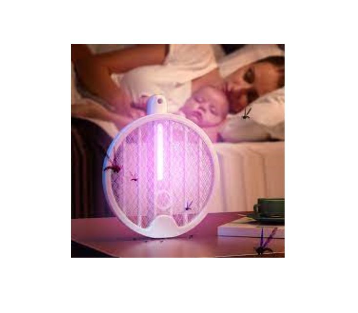 Raqueta electrica mata zancudos moscas mosquitos